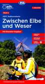: ADFC-Radtourenkarte 6 Zwischen Elbe und Weser 1:150.000, reiß- und wetterfest, E-Bike geeignet, GPS-Tracks Download, mit Bett+Bike-Symbolen, mit Kilometer-Angaben, Div.