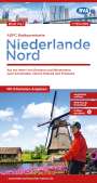 : ADFC-Radtourenkarte NL 1 Niederlande Nord 1:150.000, reiß- und wetterfest, E-Bike geeignet, GPS-Tracks Download, mit Knotenpunkten, mit Bett+Bike Symbolen, mit Kilometer-Angaben, KRT