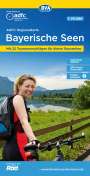 : ADFC-Regionalkarte Bayerische Seen, 1:75.000, reiß- und wetterfest, mit kostenlosem GPS-Download der Touren via BVA-website oder Karten-App, Div.