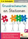 Christiane Zettl: Grundrechenarten an Stationen / Klasse 3-4, Buch