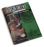 Ein Magazin mit dem Titel "DELTA GREEN" und "BEWEISMATERIAL: DAS LABYRINTH", zeigt ein Kind und ein Monster.