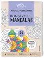 Pen2nature: Ausmal-Postkarten Kunstvolle Mandalas | 20 Karten, Buch