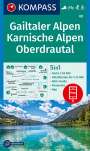 : KOMPASS Wanderkarte 60 Gailtaler Alpen, Karnische Alpen, Oberdrautal 1:50.000, Div.
