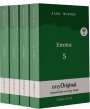 Jane Austen: Emma - Teile 5-8 (Buch + 4 MP3 Audio-CDs) - Lesemethode von Ilya Frank - Zweisprachige Ausgabe Englisch-Deutsch, Buch