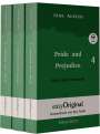 Jane Austen: Pride and Prejudice / Stolz und Vorurteil - Teile 4-6 Hardcover (mit kostenlosem Audio-Download-Link), Buch,Buch,Buch