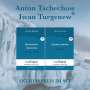 Anton Pawlowitsch Tschechow: Anton Tschechow & Iwan Turgenew Softcover (Bücher + Audio-Online) - Lesemethode von Ilya Frank, Buch