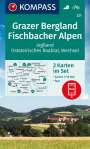 : KOMPASS Wanderkarten-Set 221 Grazer Bergland, Fischbacher Alpen (2 Karten) 1:50.000, Div.