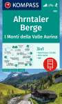 : KOMPASS Wanderkarte 082 Ahrntaler Berge / I Monti della Valle Aurina 1:25.000, KRT
