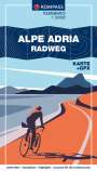 : KOMPASS Fahrrad-Tourenkarte Alpe Adria Radweg 1:50.000, Buch
