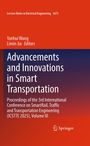 Text: Advancements and Innovations in Smart Transportation. Autoren: Yanhui Wang, Limin Jia. Springer-Logo unten.