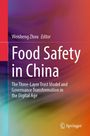 "Weisheng Zhou Editor, Food Safety in China. Bunter Hintergrund mit einem Springer-Logo unten rechts."