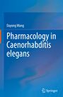 "Dayong Wang. Pharmacology in Caenorhabditis elegans" in weißer Schrift auf blauem, verschwommenem Hintergrund. Springer-Logo.