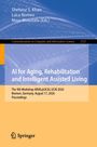 AI for Aging, Rehabilitation and Intelligent Assisted Living. Workshop, Bremen, Germany, August 17, 2026. Springer-Logo.