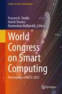 Text: "World Congress on Smart Computing. Proceedings of WCSC 2025." Bunter abstrakter Hintergrund mit Springer-Logo.