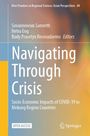 „Navigating Through Crisis: Socio-Economic Impacts of COVID-19 in Mekong Region Countries.“ Abstrakte Farbverläufe.