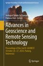 "Advances in Geoscience and Remote Sensing Technology" vor einer Felsenlandschaft. Springer-Logo unten rechts.