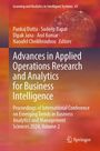 Titel: Advances in Applied Operations Research and Analytics for Business Intelligence. Hintergrund: Abstrakte, bunte Muster.