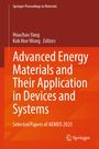 Titel: "Advanced Energy Materials and Their Application in Devices and Systems". Orange-rote Farbgestaltung.