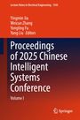 Text: "Proceedings of 2025 Chinese Intelligent Systems Conference, Volume I." Orange Hintergrund mit einem Logo unten.