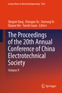 Text: "The Proceedings of the 20th Annual Conference of China Electrotechnical Society Volume V". Oben rot, unten lila. Springer-Logo.