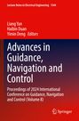 Text: "Advances in Guidance, Navigation and Control", darunter Konferenzdetails. Oben Autoren. Unten Springer-Logo. Farben: rot, blau.
