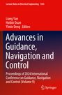 "Advances in Guidance, Navigation and Control," Konferenzberichtsband, roter Hintergrund, Springer-Logo unten.