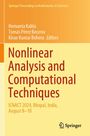 Nonlinear Analysis and Computational Techniques, ICNACT 2024, Bhopal, India, August 8–10, Springer; orange-gelbe Buchcover.