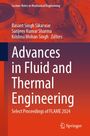 Text: "Advances in Fluid and Thermal Engineering", Herausgeber und technische Diagramme im Hintergrund.