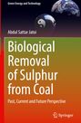 "Biological Removal of Sulphur from Coal" von Abdul Sattar Jatoi; grüner Verlauf, Yin-Yang-Kugel, Erde, Springer-Logo.
