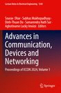 "Advances in Communication, Devices and Networking", Konferenzband ICCDN 2024, Band 1. Autoren und das Springer-Logo.