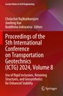 Titel: Proceedings of the 5th International Conference on Transportation Geotechnics (ICTG) 2024, Volume 8. Roter Hintergrund.