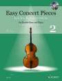 : Easy Concert Pieces. Kontrabass und Klavier Band 2. Ausgabe mit CD, Noten