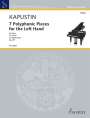 Nikolai Kapustin: 7 Polyphonic Pieces for the Left Hand op. 87 (1998), Noten