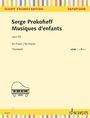 Sergej Prokofjew: Musiques d'enfants op. 65, Noten