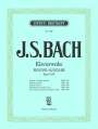 Johann Sebastian Bach: Einzelne Werke BWV 905, 969, 8, Noten