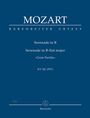 Wolfgang Amadeus Mozart (1756-1791): Serenade B-Dur KV 361 (370a) "Gran Partita", Noten