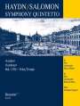 Joseph Haydn: Symphonie-Quintetto London Sin, Noten
