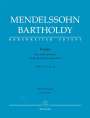 Felix Mendelssohn Bartholdy: Psalm "Non nobis Domine / Nicht unserm Namen, Herr" op. 31 MWV A 9, Noten