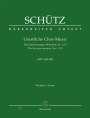 : Geistliche Chor-Music SWV 369-380, Chorpartitur, Noten