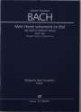 Johann Sebastian Bach: Mein Herze schwimmt im Blut BWV 199 (1714), Noten