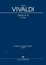 Antonio Vivaldi: Gloria in D (revidierter Klavierauszug), Buch