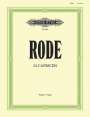 Pierre Rode: 24 Caprices für Violine solo, Buch