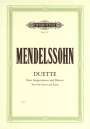 Felix Mendelssohn Bartholdy: Duette, Buch