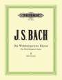 Johann Sebastian Bach: The Well-Tempered Clavier: Sheet, Noten