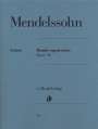 Felix Mendelssohn Bartholdy: Mendelssohn Bartholdy, Felix - Rondo capriccioso op. 14, Noten