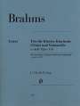Johannes Brahms: Trio für Klavier, Klarinette (Viola) und Violoncello a-moll op. 114, Buch