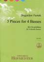 Boguslaw Furtok: 3 Pieces for 4 Basses, Noten