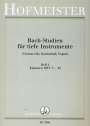 : Bach-Studien für tiefe Instrumente (Violoncello, Kontrabass, Fagott), Noten