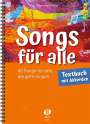Manfred Rehm: Songs für alle – Textbuch mit Akkorden, Noten