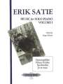 Erik Satie: Music for Solo Piano: 3 Gymnopédies, Je Te Veux, 3 Sarabandes, 3 Pièces Froides; Urtext, Noten